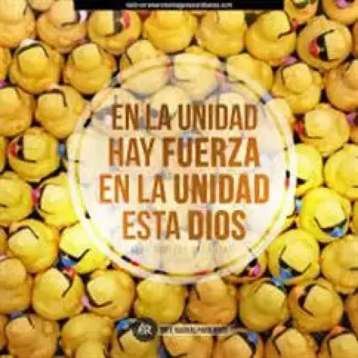 UNIDOS ES MAS FACIL QUE SOLOS.