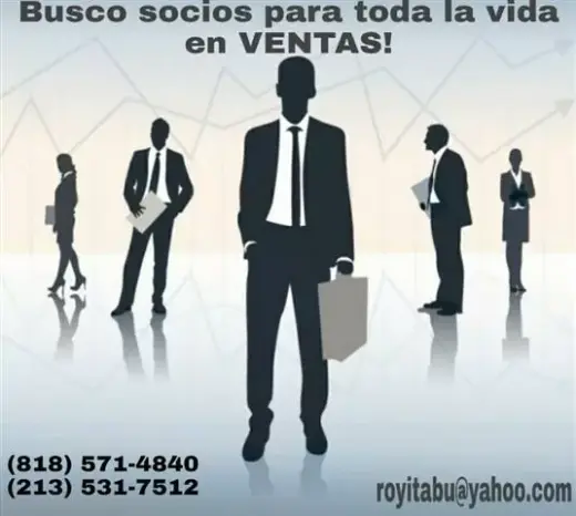 BUSCO SOCIOS EN VENTAS!