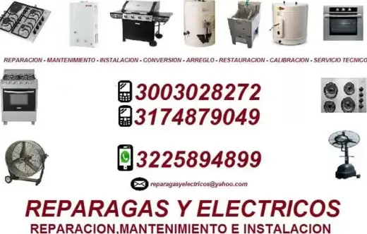 ARREGLO DE ESTUFAS ELECTRICAS