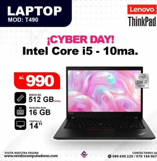 Laptop Intel Core i5 - 10ma