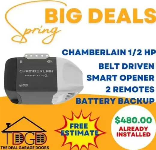 Smart home garage door opener