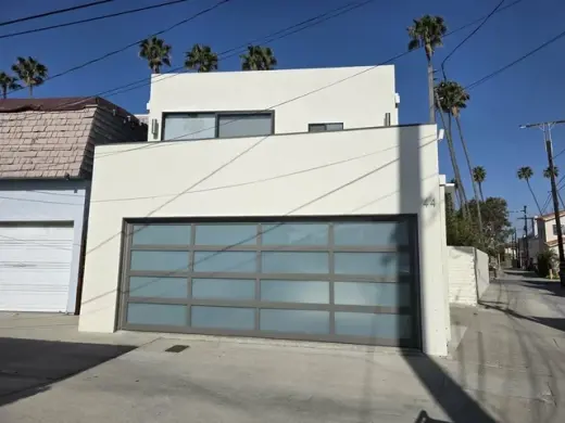 Bronze Full Glass View Garage