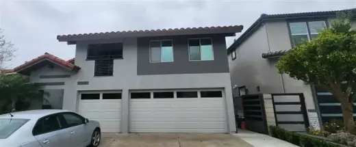 Single and two car garage