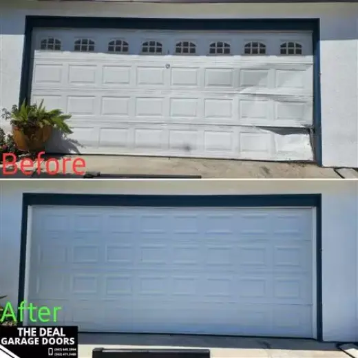 Insulated Garage door / puerta