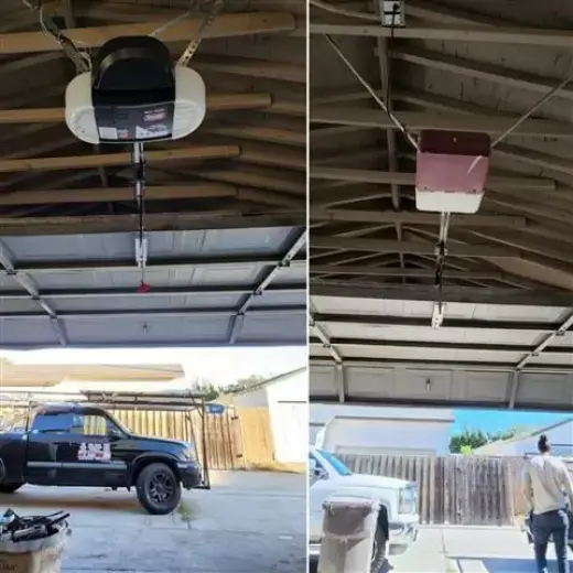 Smart home garage door opener