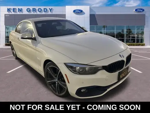BMW 4 Series 2018 430i 2dr Convertible