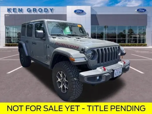 Jeep Wrangler Unlimited 2019 4x4 Rubicon 4dr SUV