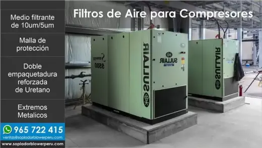 FILTROS DE AIRE PARA SOPLADOR