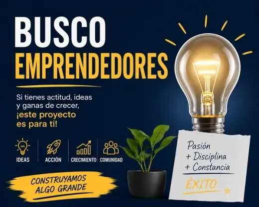 Busco emprendedores