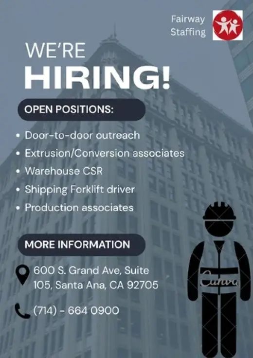 Hiring in the OC area