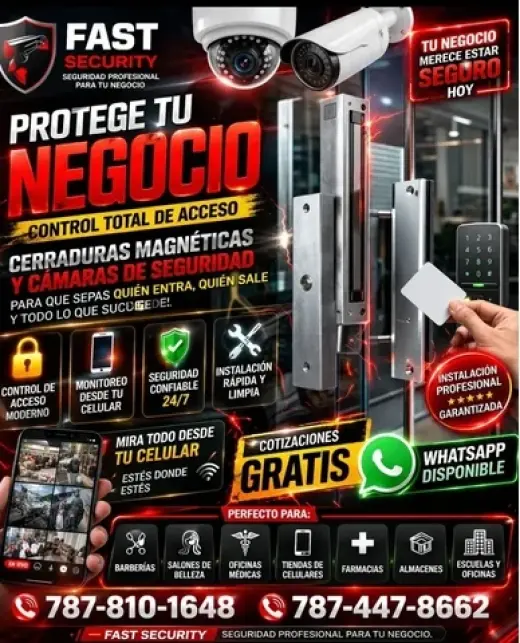 Protege con Fast Security.