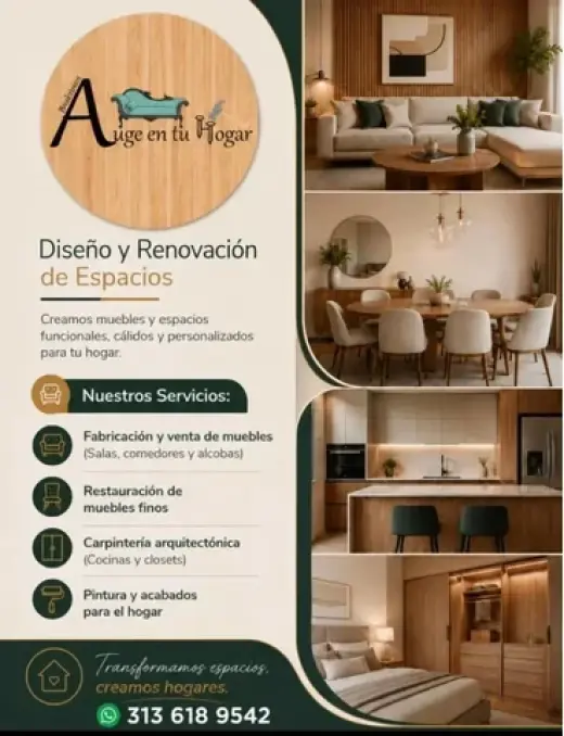 Tapicería y Muebleria  AUGE EN