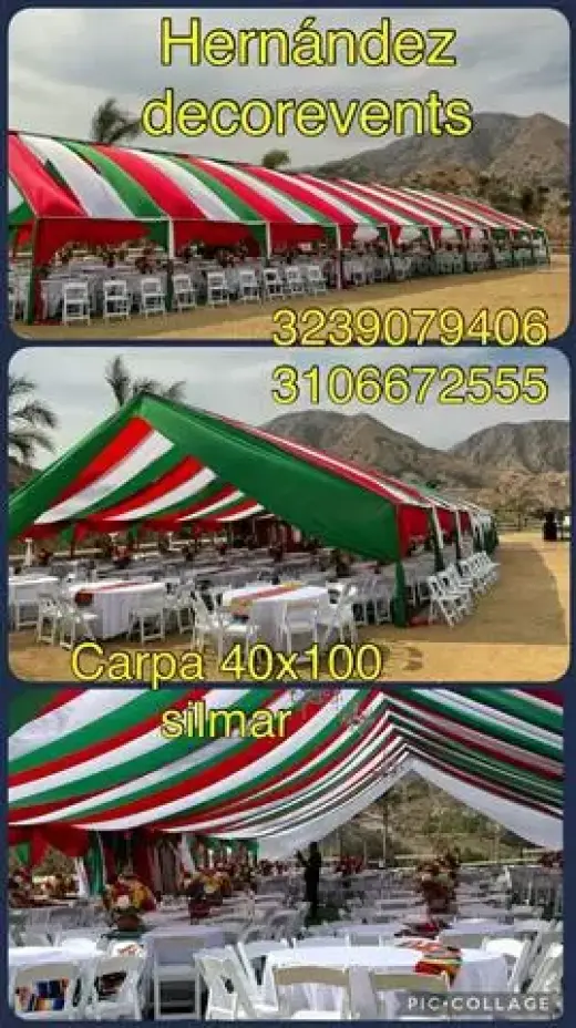 Decoraciones principales globo
