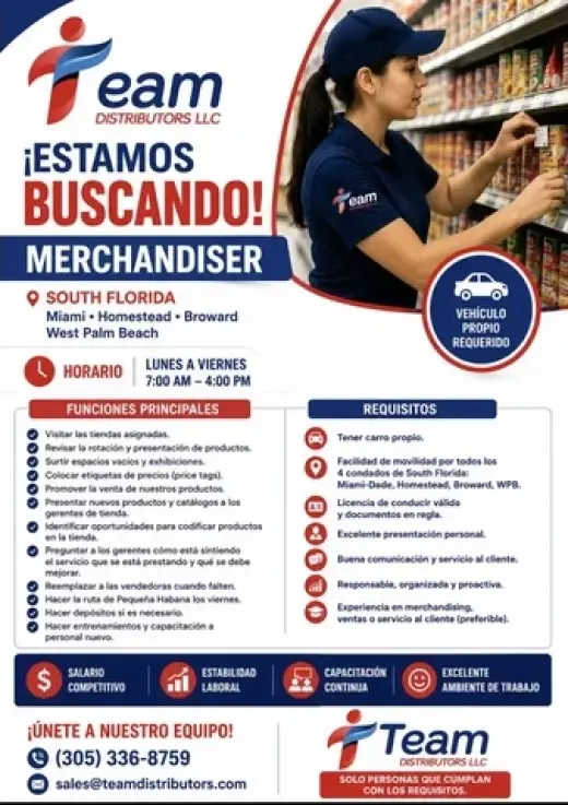 Mercaderista / merchandiser