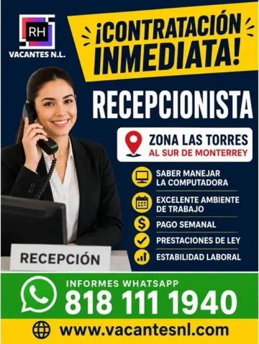 URGENTE SOLICITAMOS MONTRERREY