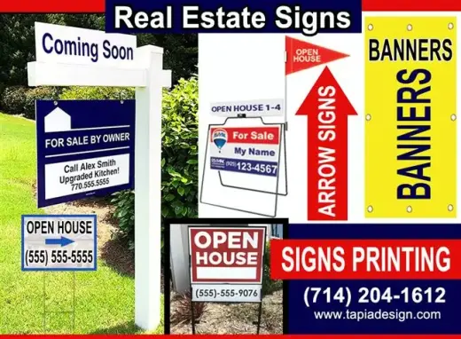 LETREROS PARA REAL ESTATE