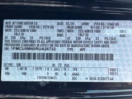 Ford Escape 2024 ST-Line 4dr SUV
