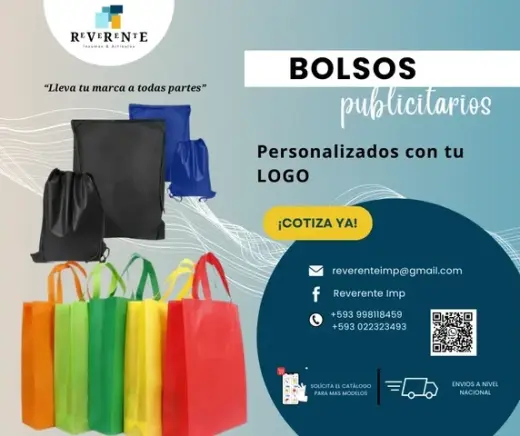 Bolsos publicitarios varios
