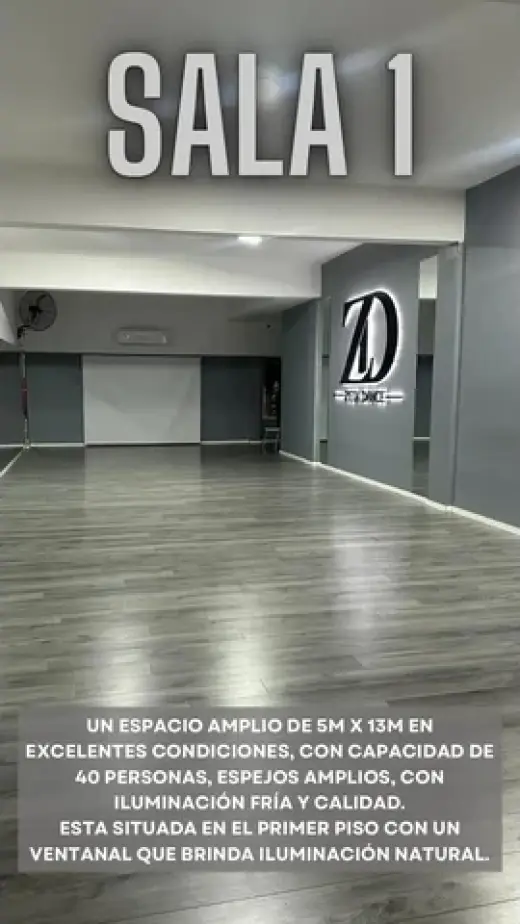 ZETA DANCE ESTUDIO ALQUILER SA