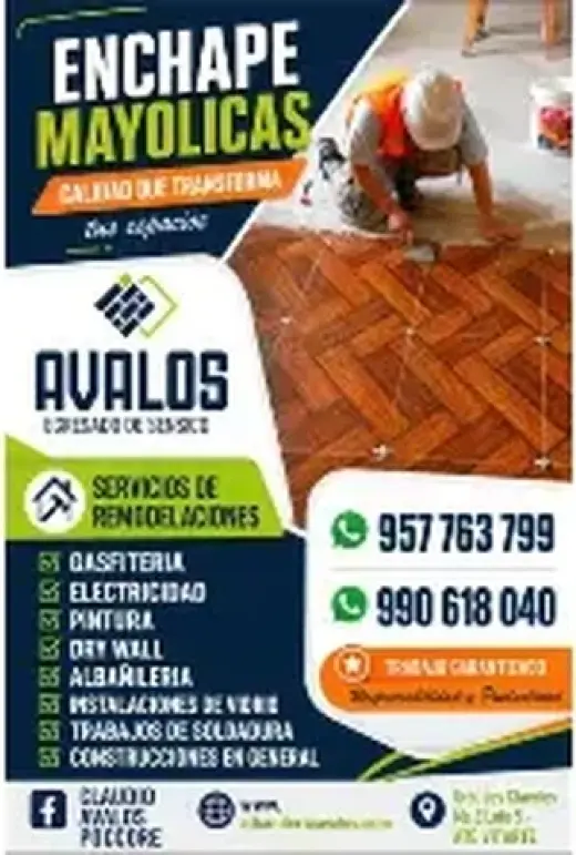 Albañilería  avalos