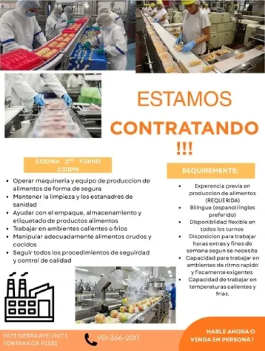 ESTAMOS CONTRATANDO