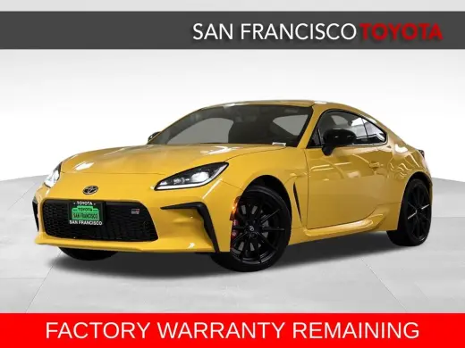 Gold Certified 2026 Toyota GR86 Yuzu Edition