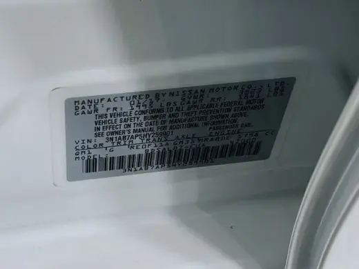 Nissan Sentra 2017 S 4dr Sedan 6M