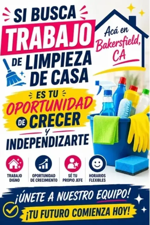 OPORTUNIDAD TRABAJO LIMPIEZA