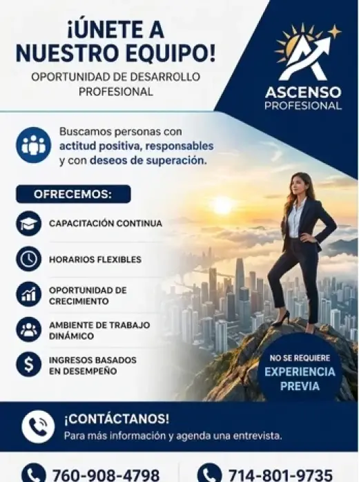 Buscamos Personas Motivadas