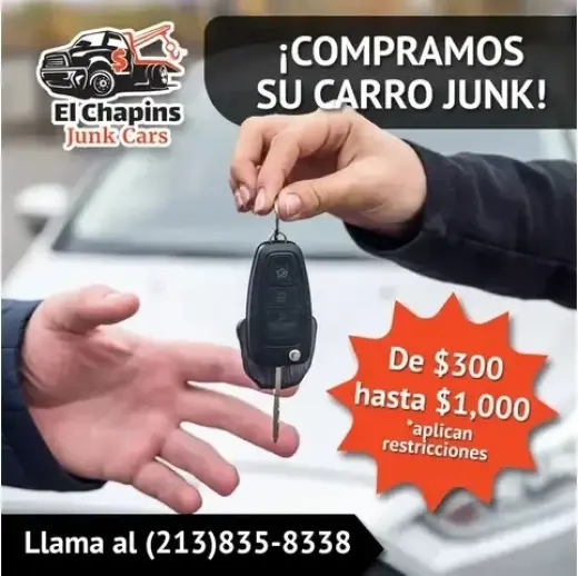 Hasta $1000 por su carro viejo