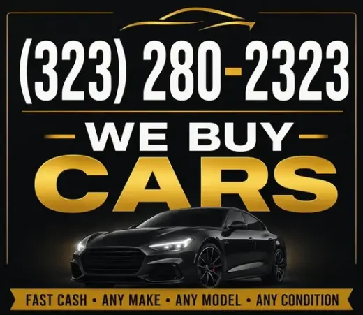 We buy cars