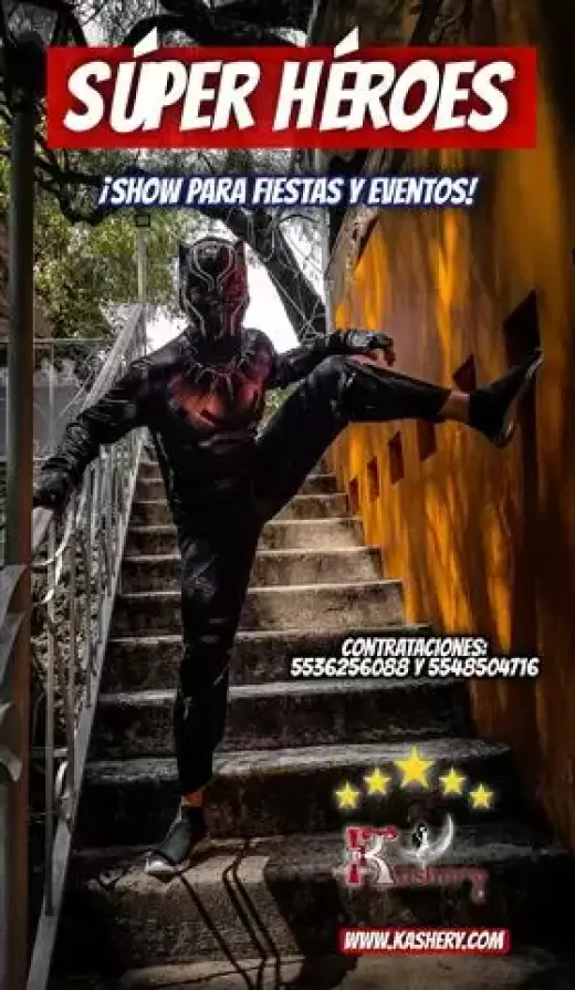 superhéroes para fiestas
