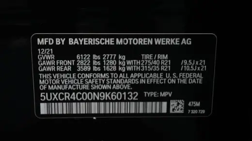 BMW X5 2022 sDrive40i 4dr Sports Activity Vehicle