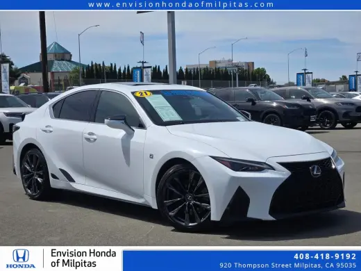 Lexus IS 350 2021 F SPORT 4dr Sedan