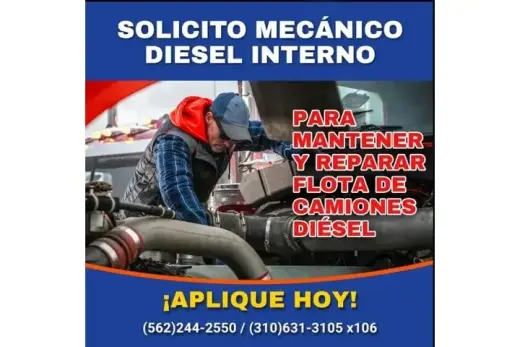 🚚SOLICITO MECÁNICO DIESEL