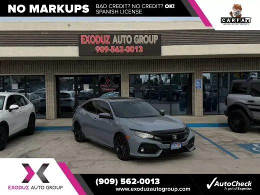2018 Honda Civic Hatchback Sport Touring