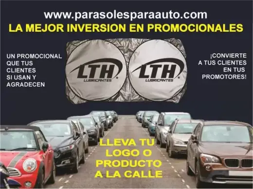 PARASOLES PUBLICITARIOS AUTO