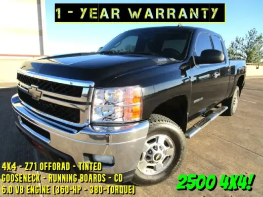 2011 CHEVROLET SILVERADO 2500 HD EXTENDED CAB