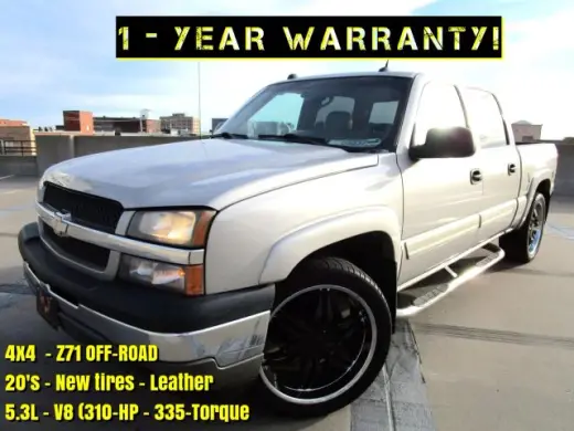 2005 CHEVROLET SILVERADO 1500 CREW CAB