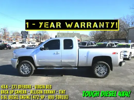 2013 CHEVROLET SILVERADO 2500 HD EXTENDED CAB