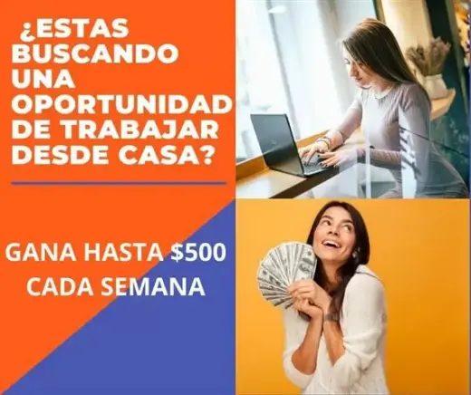 Ahora Gana $$ en Casa Online