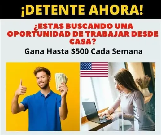 Ahora Gana $$ en Casa Online