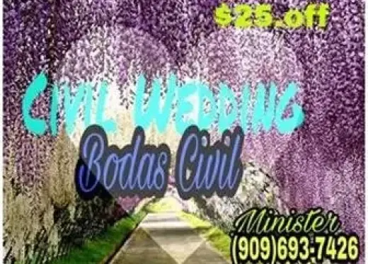Bodas Civil $25. Descuento