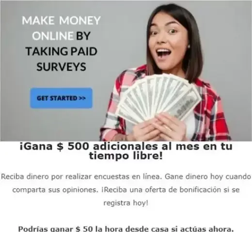 Gana $$ completando formulario