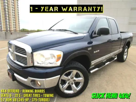 2008 DODGE RAM 1500 QUAD CAB