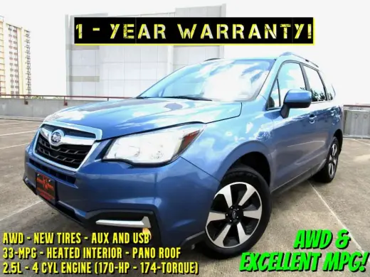 2018 SUBARU FORESTER
