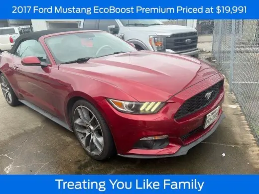 Ford Mustang 2017 EcoBoost Premium 2dr Convertible