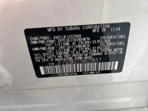 Subaru Forester 2025 AWD Sport 4dr Crossover