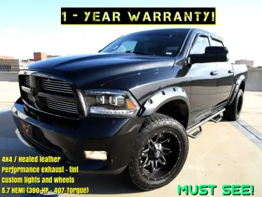2010 DODGE RAM 1500 CREW CAB