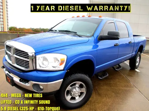 2007 DODGE RAM 2500 MEGA CAB